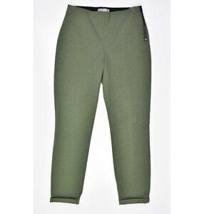 Everlane The Side-Zip Stretch Ponte Crop Cotton Pants - 4